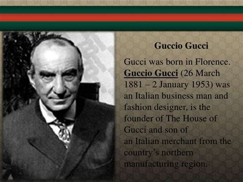 maker of gucci|what year was gucci founded.